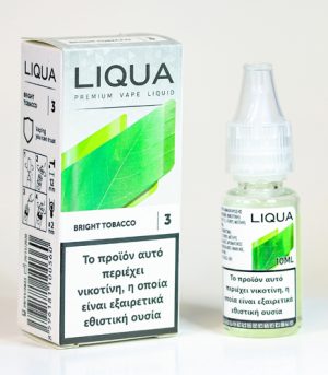 liqua bright tobacco υγρα αναπληρωσης
