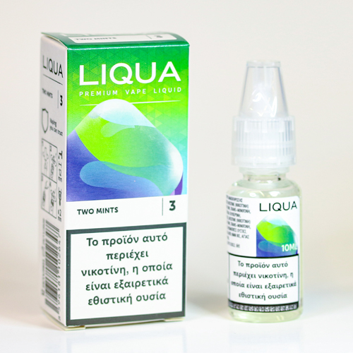 liqua two mints υγρα αναπληρωσης